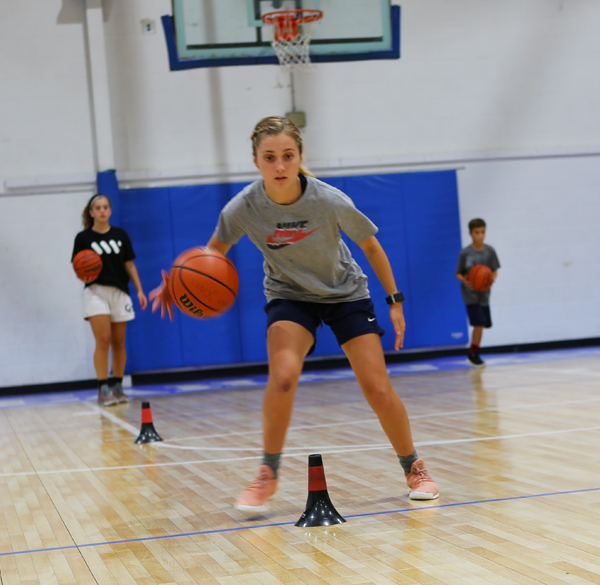 John Harris Basketball Team Practice